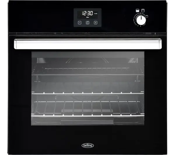 Image of BELLING BI602G Gas Oven - Black 5052263047921