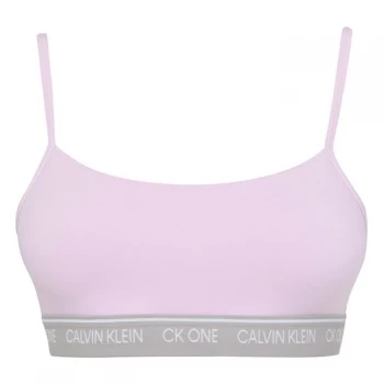 Image of Calvin Klein Unlined Bralette - Pearly Pink UYT