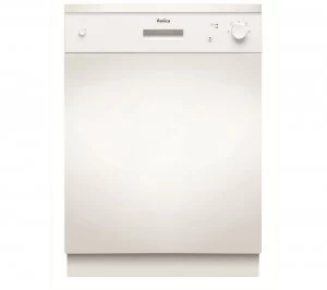 Image of Amica ZZV634W Semi Integrated Dishwasher