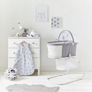 Image of Breathable Bassinet - Marl Grey