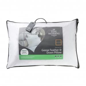 Image of The Fine Bedding Company Goose Feather Pillow