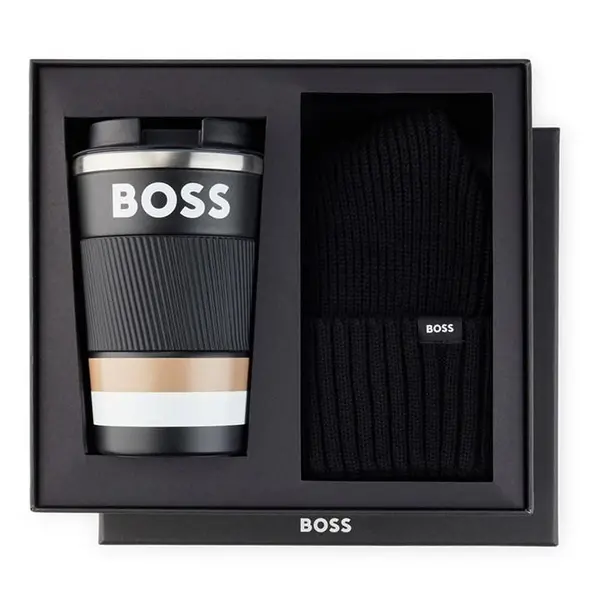 Image of Boss Boss Gbbm Mug Beanie 10249676 01 Gift Sets One Size Black 74288903000