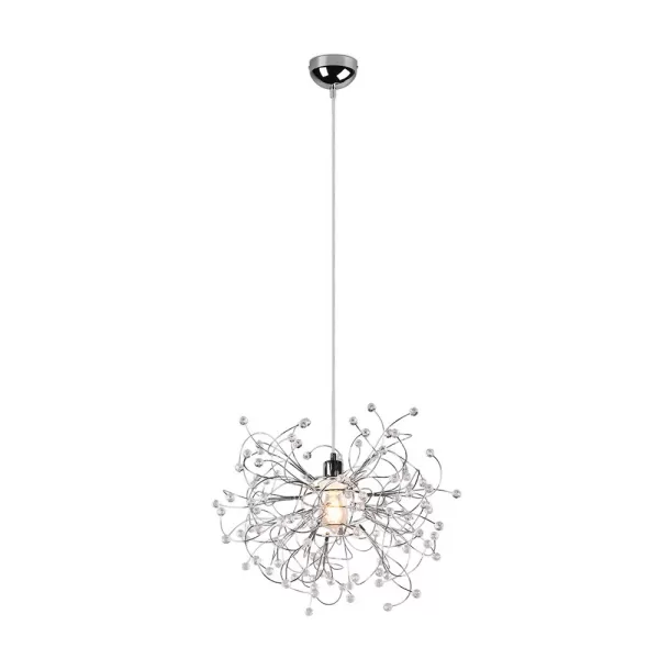 Image of Gloria Modern Pendant Ceiling Light Chrome