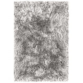 Image of Asiatic Plush Shaggy Rug - 200 x 300cm - Silver