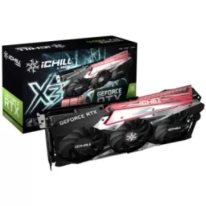 Image of Inno3D iChill GEFORCE RTX 3060 TI X3 RED LHR NVIDIA 8GB GDDR6