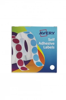 Image of Avery 24-404 White Labels in Dispensers Pack 1400