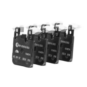 Image of ATE Brake pad set BMW 13.0460-4874.2 34216855474,34216876422,34216887576