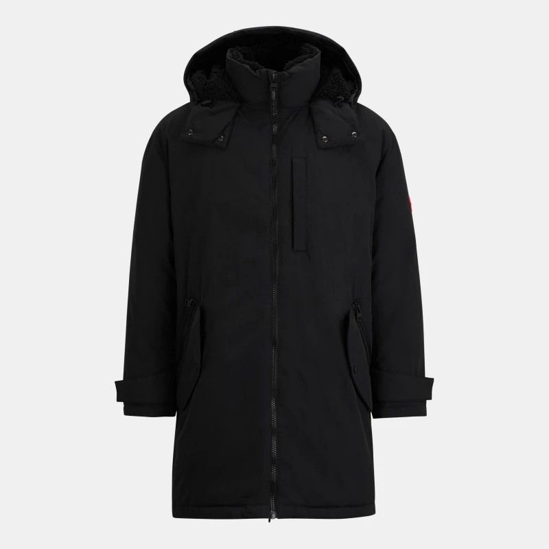 Image of Hugo Mens Medium Puffer Jacket Black male XS