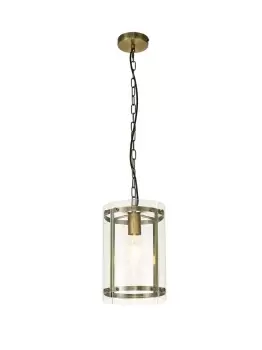 Image of Pendant, 1 Light E27, Antique Brass