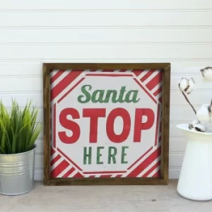 Image of KZM370 Brown White Black Red Green Decorative Framed MDF Painting