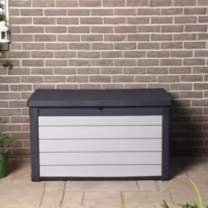 Image of Keter Garden Storage Box Denali 380L Anthracite - Anthracite