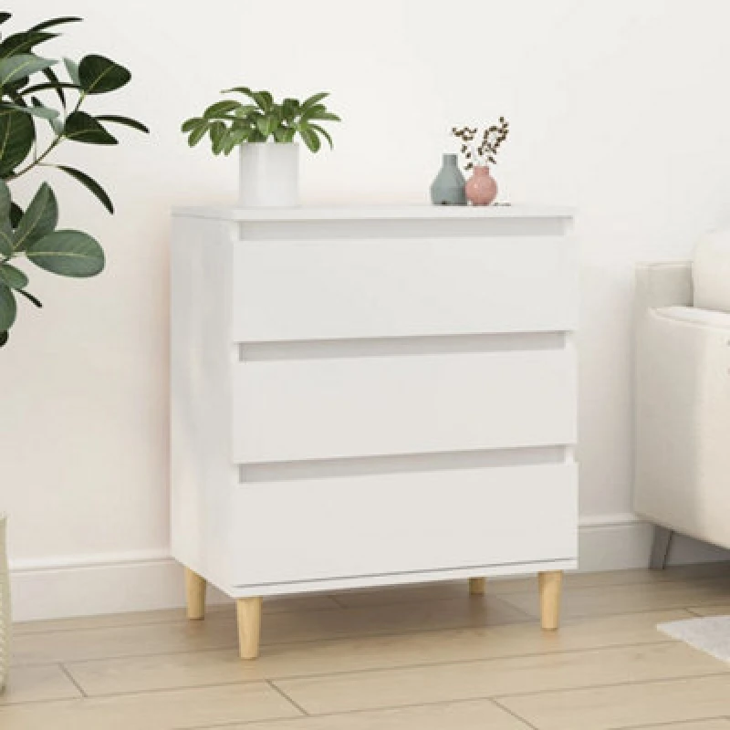 Image of VIDAXL Sideboard White 60x35x70cm Engineered Wood Vidaxl 8720845693527