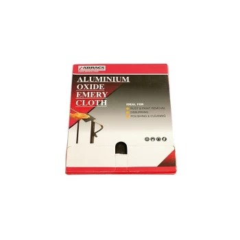 Image of Emery Sheets - P80 - 230mm x 280mm - Pack Of 25 - 32155 - Abracs