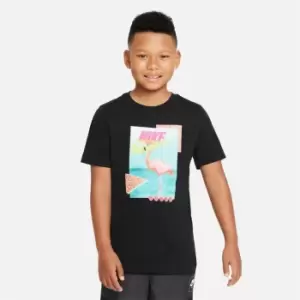 Image of Nike Beach Flamingo T Shirt Junior Boys - Multi
