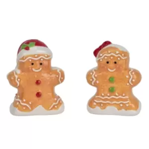 Image of Set of Gingerbread Salt & Pepper Shakers