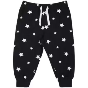 Image of Larkwood Baby Lounge Pants (18-24 Months) (Navy/White)