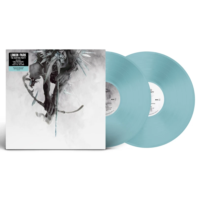 Image of Linkin Park The Hunting Party [Translucent Light Blue Vinyl] 2LP Black