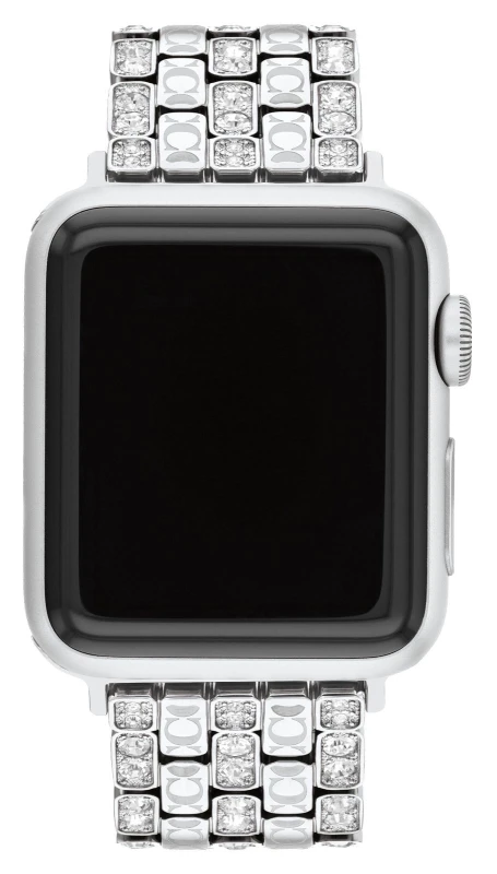 Image of Coach 14700261 Apple Strap (38/40/41mm) Crystal-Set Watch