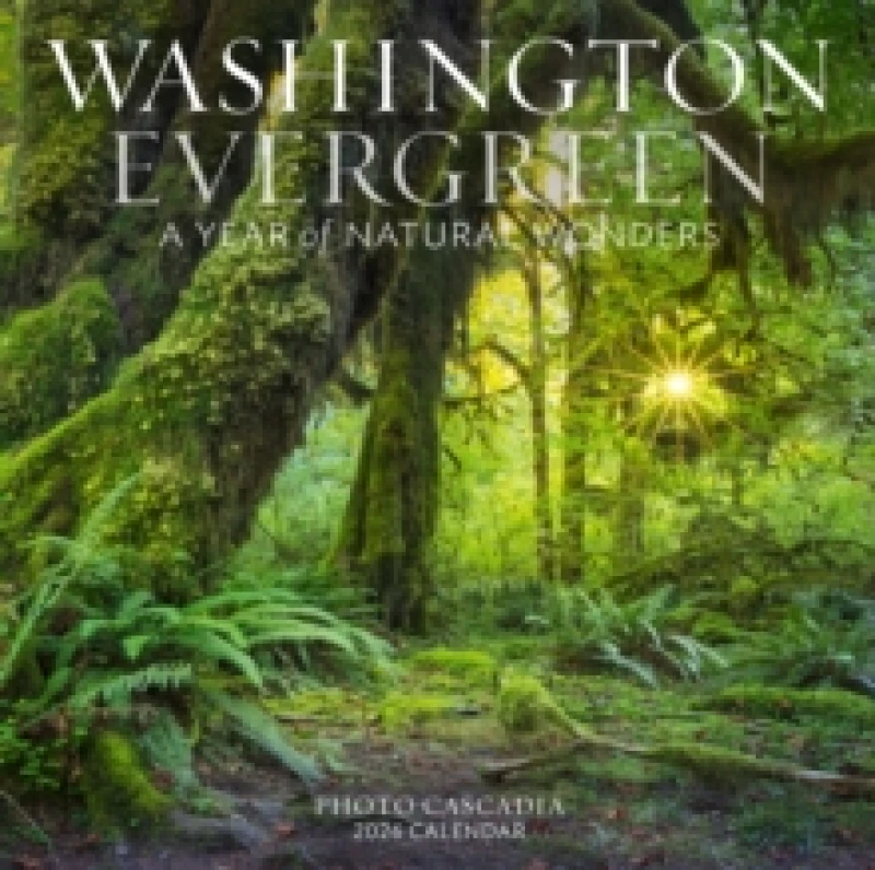 Image of Washington Evergreen Wall Calendar 2026 Calendar