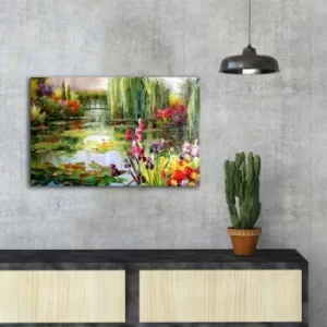 Image of FAMOUSART-116 Multicolor Decorative Canvas Painting