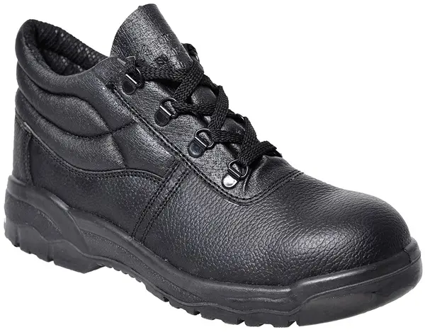 Image of Portwest Steelite S1P Protector Safety Boots FW10BKR39 Colour: Black