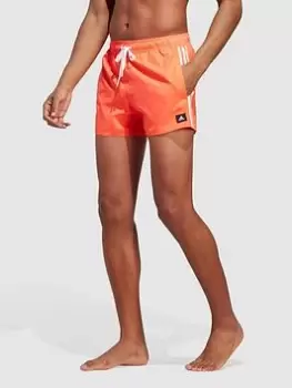Image of adidas Sportswear 3-stripes Clx Swim Shorts, Red, Size L, Men