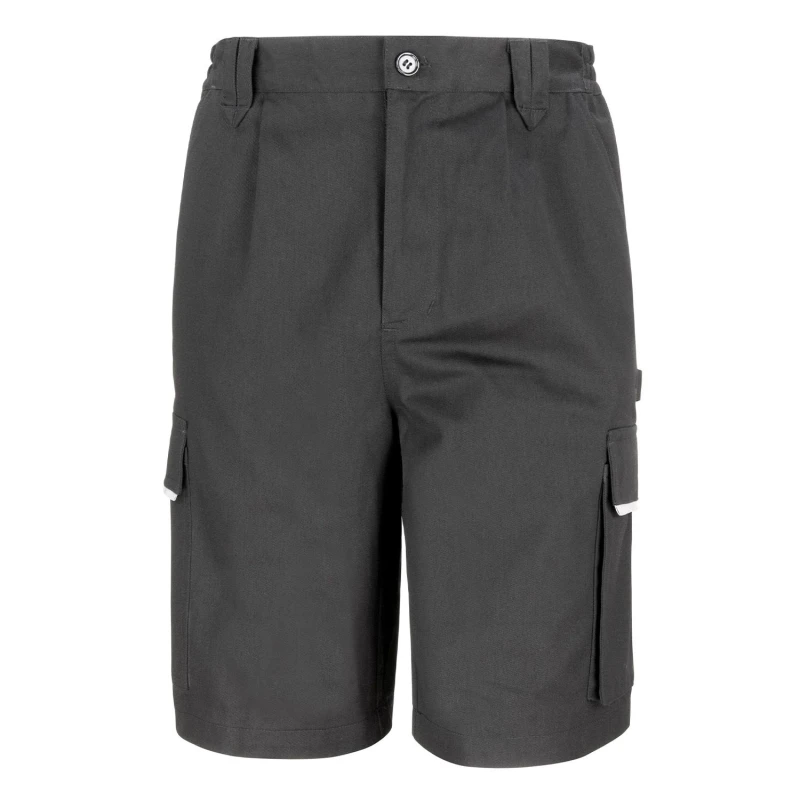 Image of Result Result Men Action Cargo Shorts in Black Size: X-Small Black XS Male 5063527477125