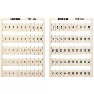 Image of Wago 793-3503 Terminal Block Marker, 11-20 Legend