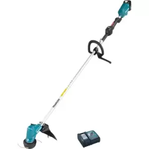 Image of Makita DUR190L 18v LXT Cordless Brushless Grass Trimmer 300mm 1 x 5ah Li-ion Charger