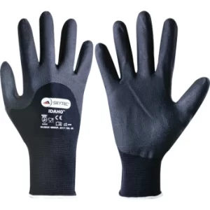 Image of PVC Coated Gloves, Mechanical Hazard, Black, Size 9