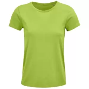 Image of SOLS Womens/Ladies Crusader Organic T-Shirt (M) (Apple Green)