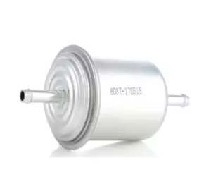 Image of RIDEX Fuel Filter 9F0078 VW,AUDI,BMW,Polo Schragheck (6N1),Caddy II Kastenwagen (9K9A),Polo Variant (6V5),Polo Classic (6V2),Caddy II Kombi (9K9B)