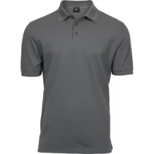 Image of Tee Jays Mens Luxury Stretch Short Sleeve Polo Shirt (XL) (Dark Olive)