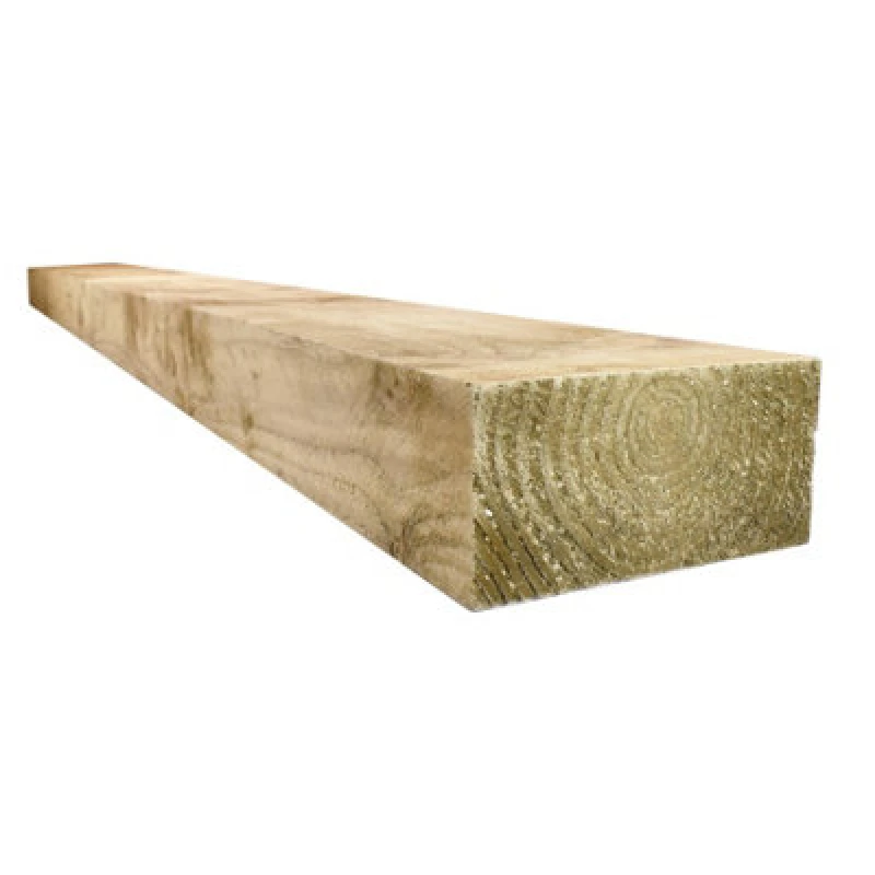 Image of Snowdon Timber Garden Treated Sleeper (L) 2.4M (W) 200mm (H) 100mm