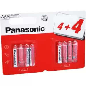 Image of Panasonic AAA Batteries - 8 PACK - PANAR3RB8