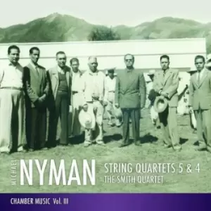 Image of Michael Nyman String Quartets 5 & 4 by Michael Nyman CD Album