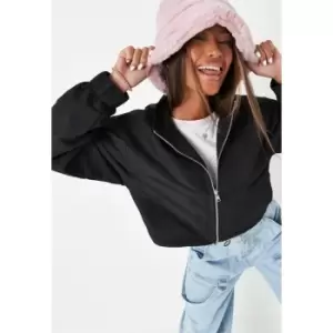 Image of Missguided Blazer Dress Cut Out Back - Black