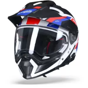 Image of Nolan N70-2 X Grandes Alpes 26 Metal White Blue Red S