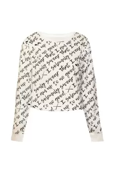 Image of I Do Solemnly Swear Cropped Jumper