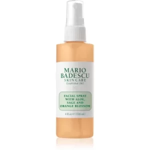 Image of Mario Badescu Facial Spray with Aloe, Sage and Orange Blossom Energising Moisturising Mist 118ml
