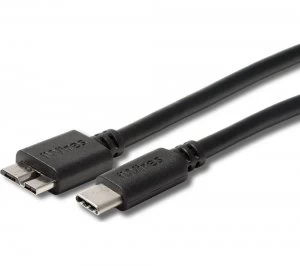 Image of Techlink USB Type-C to Micro USB 3.0 Cable - 1 m