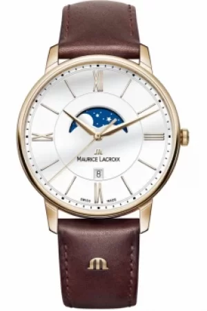 Image of Mens Maurice Lacroix Eliros Moonphase Watch EL1108-PVP01-112-1
