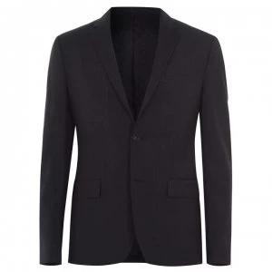 Image of Calvin Klein Subtle Check Suit Blazer