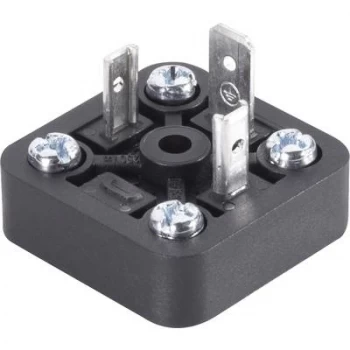 Image of Hirschmann 933 378-100-1 GSA-U 2000 N LO Connector Plug, GMD Series Black Number of pins:2 + PE
