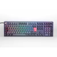 Image of Ducky One3 Cosmic USB RGB Mechanical Gaming Keyboard Cherry MX Silent Red Switch - UK Layout
