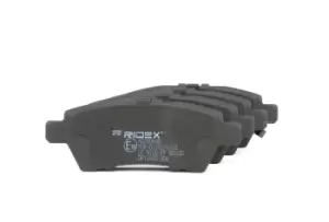 Image of RIDEX Brake pad set NISSAN 402B0648 44060EA090,44060EA091,44060EB325 D4060EB300