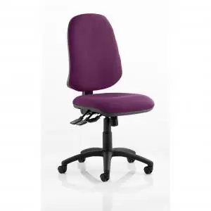 Image of Eclipse XL Lever Task Operator Chair Bespoke Colour Purple