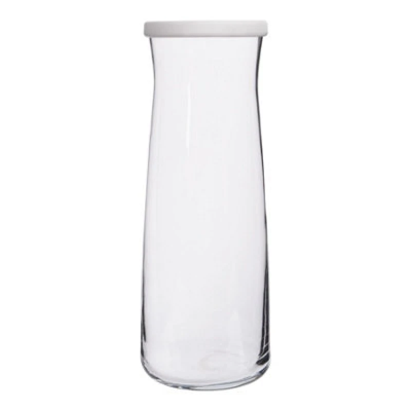 Image of LAV Glassware Lav Vera Glass Carafe - 1.2L - White Lid