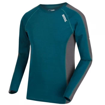 Image of Regatta Beru Base Layer Top - DpTeal/Magnt