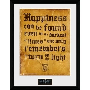 Image of Harry Potter Happiness Can Be Collector Print